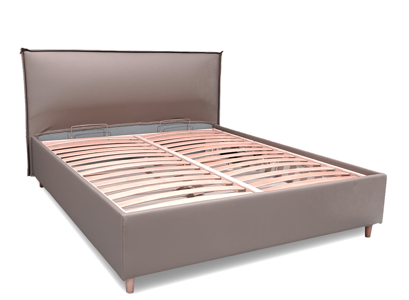 Matrimoniale Meccanismo Per King Size Nero, Con Pistoni 1350N