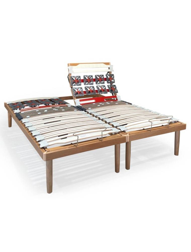 RETE MATRIMONIALE MOTORIZZATA A SOSPENSIONI ATTIVE ZONA SPALLA E