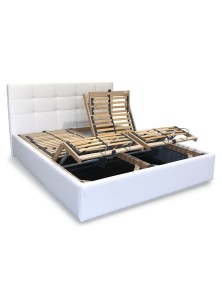 Letto Contenitore con Rete Motorizzata Telecomandi Wireless I Più Relax®