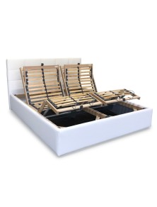 Letto Contenitore con Rete Motorizzata Telecomandi Wireless I Più Relax®