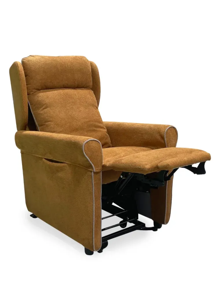 poltrona relax reclinabile anza persona due motori sfoderabile