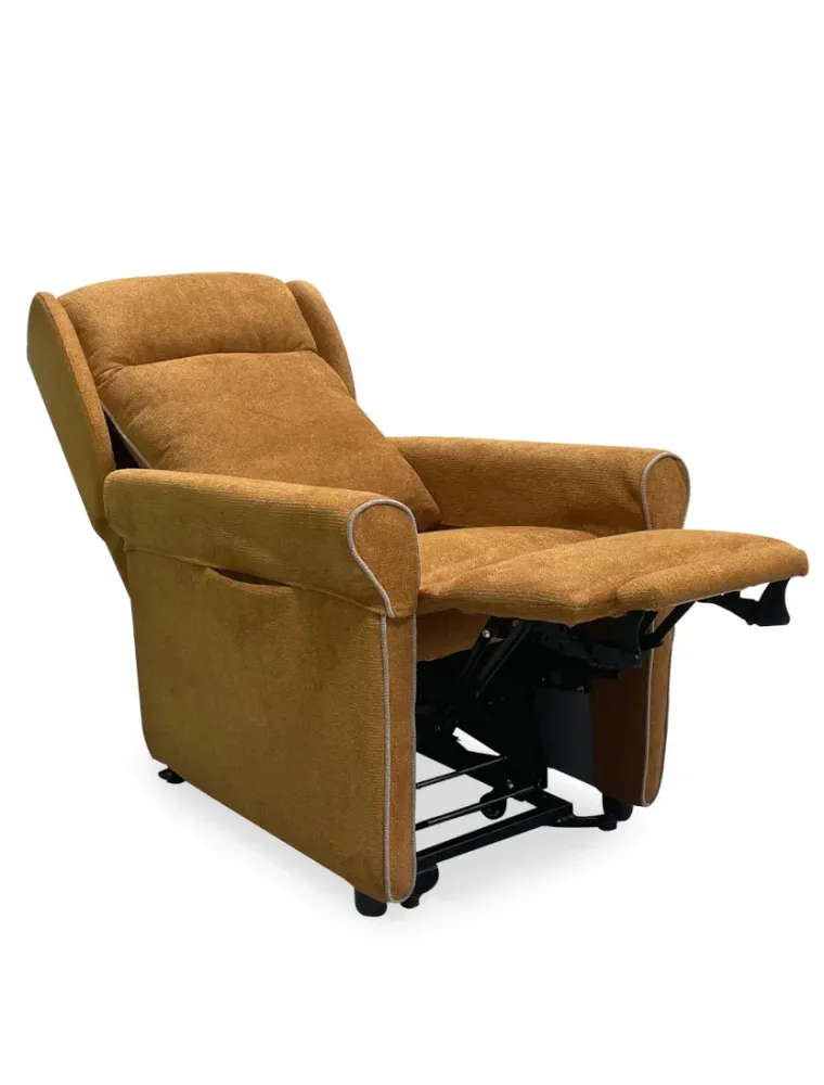 poltrona relax reclinabile anza persona due motori sfoderabile