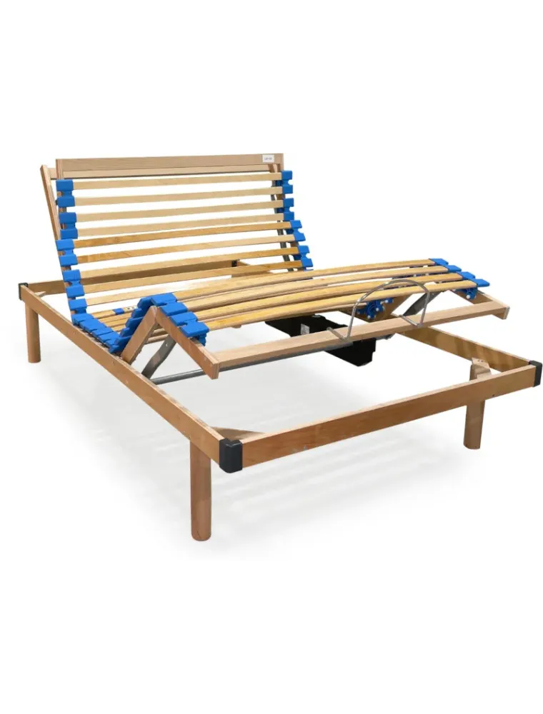 Rete Motorizzata Con Materasso Memory 160x190 Cm – Sincro, 5 Zone, Rivestimento Argento, Telecomando Wireless - 4
