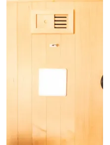 Sauna ad infrarossi 3 posti full specrtum inclusa di optional cromoterapia