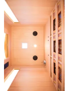 Sauna ad Infrarossi Full Optional con Emittenti al Quarzo