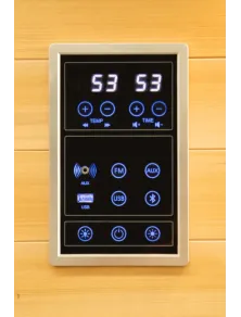 Sauna ad Infrarossi Full Optional con Emittenti al Quarzo