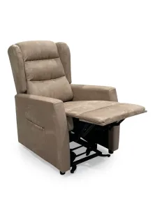 poltrona relax anziani e disabili 2 motori alza persona con kit roller