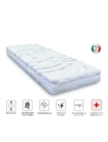Rete motorizzata con telecomando senza fili inclusa di materasso in waterfoam