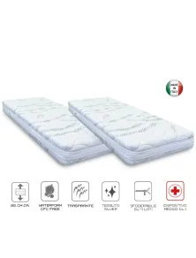 Rete motorizzata con telecomando senza fili inclusa di materasso in waterfoam