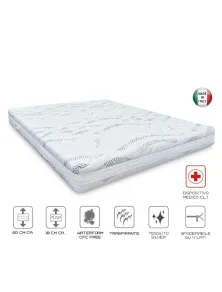 Rete motorizzata con telecomando senza fili inclusa di materasso in waterfoam