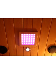 SAUNA AD INFRAROSSI 2 POSTI CON IRRADIATORI IN CARBONIO FULL OPTIONAL