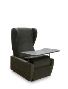 Poltrona Relax Anziani e Disabili, Alzata Persona, Kit Roller Elettrico e Braccioli Estraibili