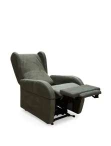 Poltrona Relax Anziani e Disabili, Alzata Persona, Kit Roller Elettrico e Braccioli Estraibili