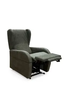 Poltrona Relax Anziani e Disabili, Alzata Persona, Kit Roller Elettrico e Braccioli Estraibili