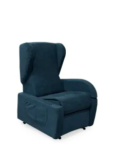 Poltrona Relax Anziani e Disabili, Alzata Persona, Kit Roller Elettrico e Braccioli Estraibili