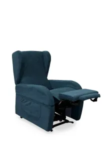 Poltrona Relax Anziani e Disabili, Alzata Persona, Kit Roller Elettrico e Braccioli Estraibili