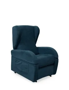 Poltrona Relax Anziani e Disabili, Alzata Persona, Kit Roller Elettrico e Braccioli Estraibili
