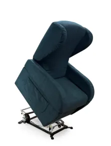 Poltrona Relax per Anziani e Disabili 2 Motori Doppia Pediera Kit Roller Braccioli Estraibili