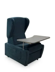 Poltrona Relax per Anziani e Disabili 2 Motori Doppia Pediera Kit Roller Braccioli Estraibili