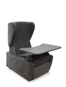 Poltrona Relax per Anziani e Disabili 2 Motori Doppia Pediera Kit Roller Braccioli Estraibili