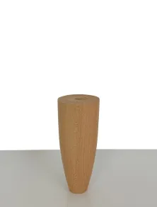 Piedi per letto in faggio altezza 15 cm set composto da 4 piedi