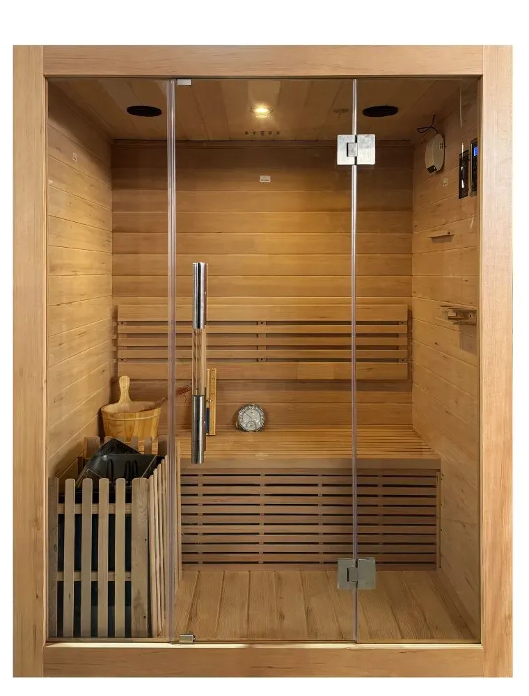Sauna Finlandese 3 Posti con Cielo Stellato e Bluetooth | Più Relax ®