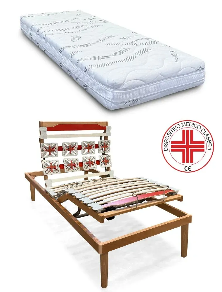Offerta Rete Motorizzata Sospensioni + Materasso Waterfoam HyCare ®