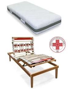 Offerta Rete Motorizzata in Faggio + Materasso Memory Silver 5 Zone