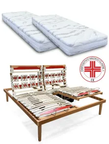 Offerta Rete Matrimoniale Motorizzata + Materasso Waterfoam HyCare silver