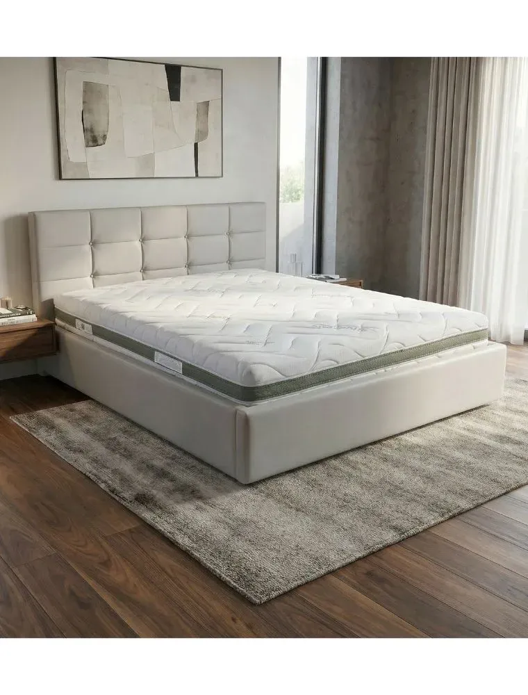 Letto Contenitore + Materasso Memory Silver 5 Zone Dispositivo Medico