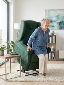 Poltrona Relax Elettrica Alzapersona 2 Motori Bergère Piu Relax®