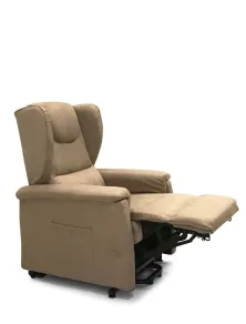 poltrona per anziani e disabili 2 motori relax alzapersona reclinabile