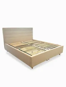Letto Matrimoniale in Microfibra con Rete Motorizzata |Più Relax®