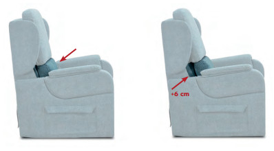 regolazione lombare poltrona