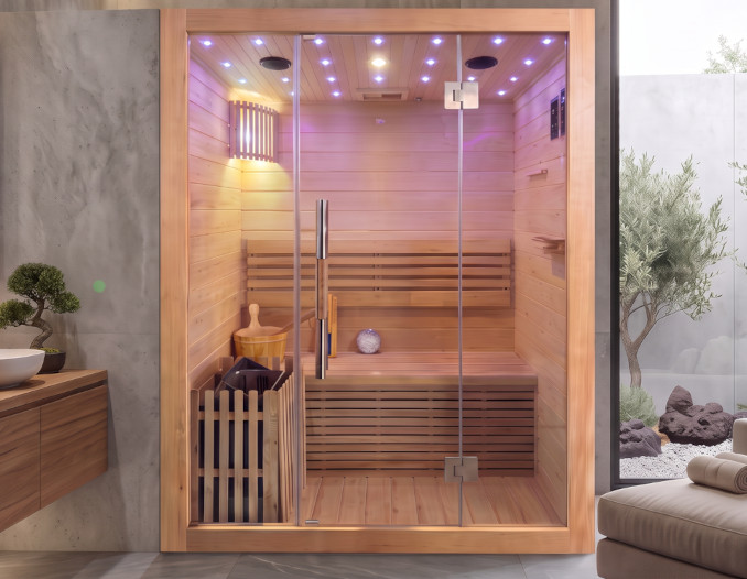 sauna finalndese 3 posti