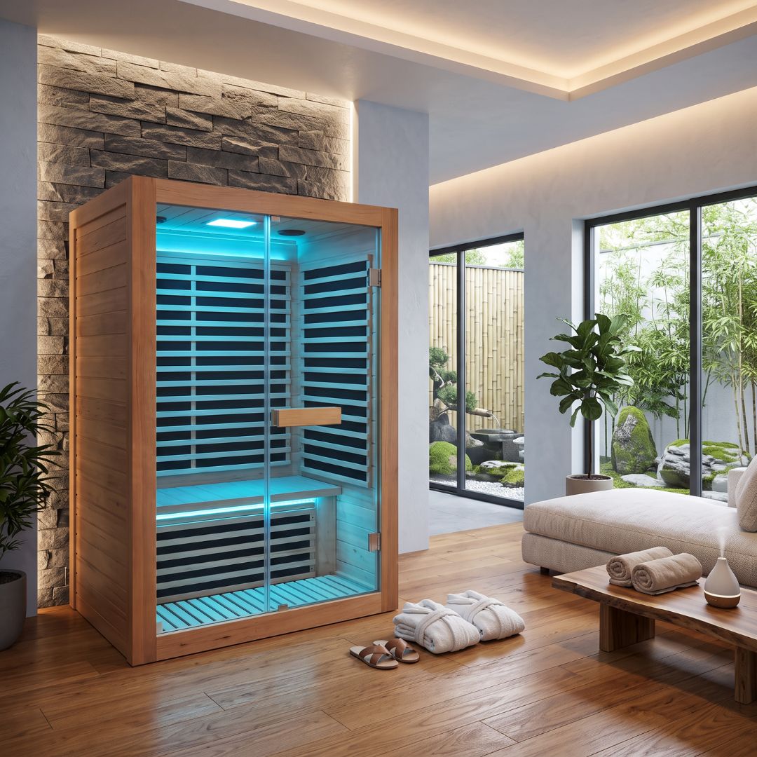 sauna infrarossi 2 posti la spa a casa tua
